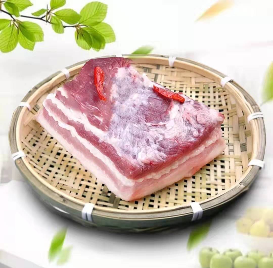 新鲜五花肉